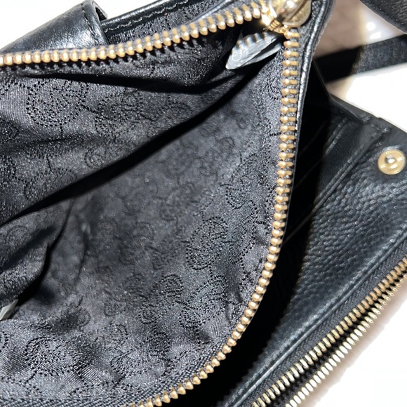 Michael Kors Crossbody Black Fulton Shoulder Purse Crossbody Double Zip - Picture 7 of 7